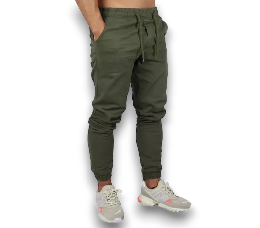 Calça Cargo Jogger Skinny sem bolsa