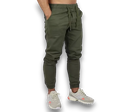 Calça Cargo Jogger Skinny sem bolsa