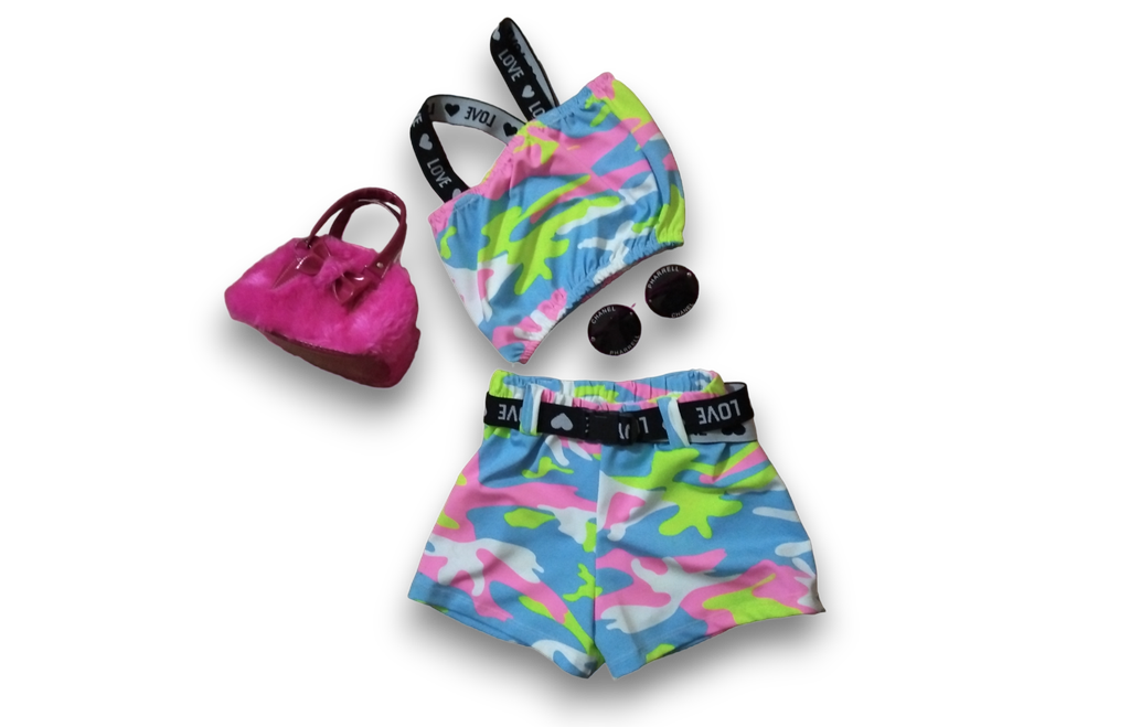 Conjunto Love 2 peças short