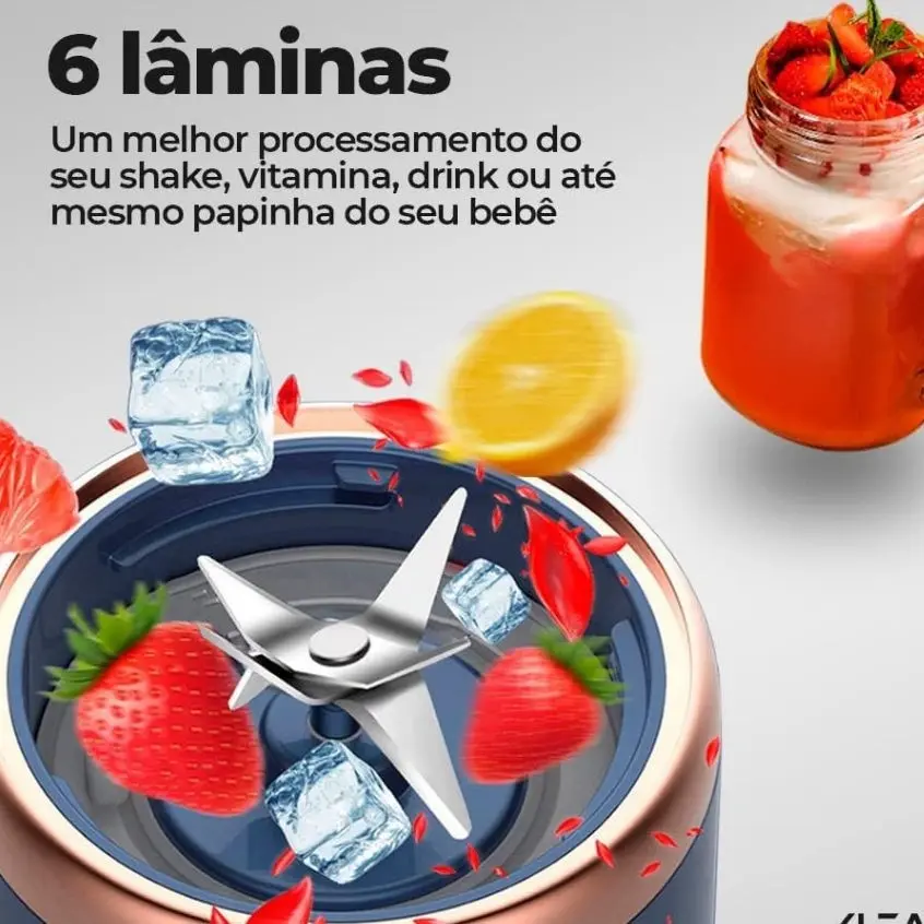 Liquidificadores e Máquinas de Soja 6 Lãminas frutas Rezous Sh.webp