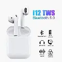 Fone de Ouvido Tws i12 Bluetooth Base de Carregar  Rezous Shopping.webp