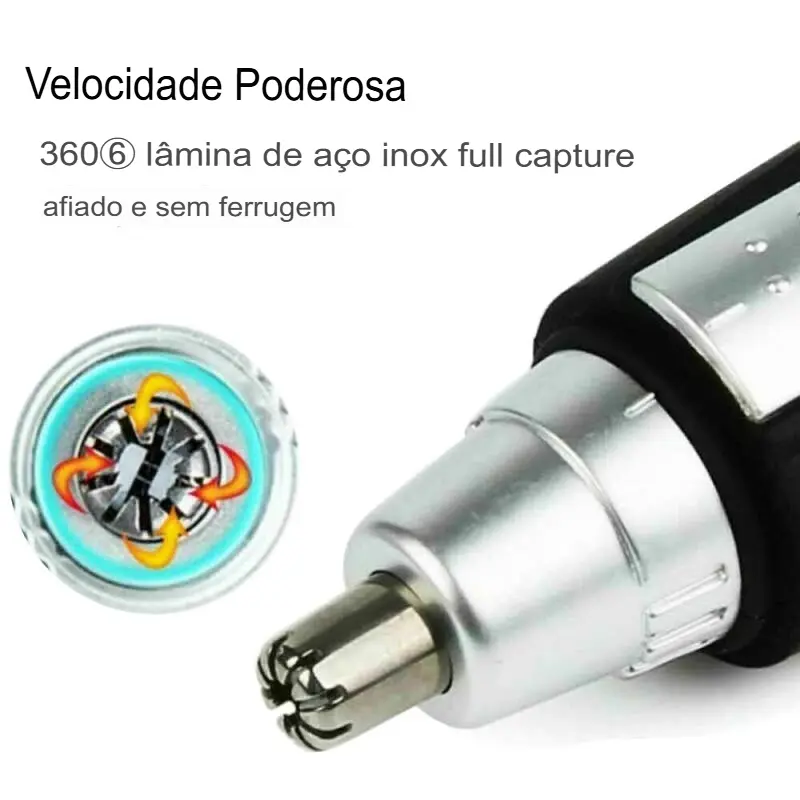 Aparador De Pelos Depilador de Nariz Poder.webp