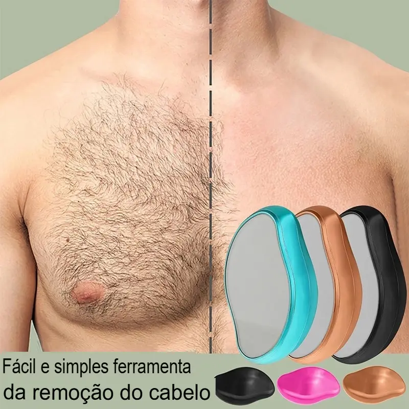 Depilador De Cristal Indolor Reutilizável pera Corpo.webp