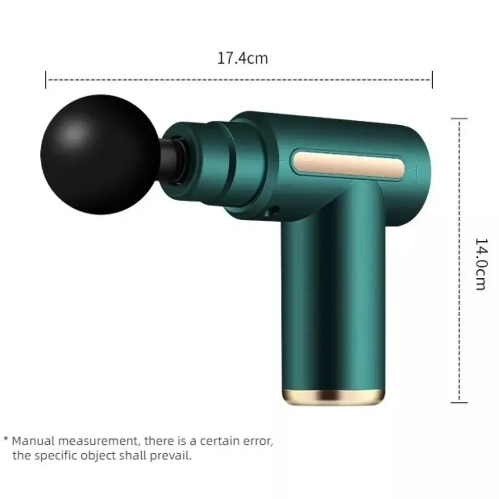 Pistola de Massagem Elétrica, Massage Dimensão.webp