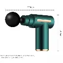 Pistola de Massagem Elétrica, Massage Dimensão.webp