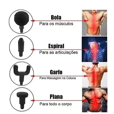 Pistola de Massagem Elétrica, Massage Articulaç.webp