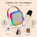 Caixa De Som C-Microfones Karaokê Brincadeiras Wave Effect.webp
