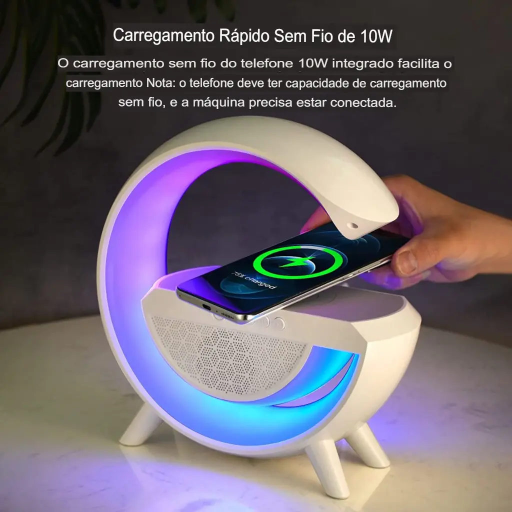 G-speaker Smart Station luminária LED Atmosfera RGB Luz 10w.webp