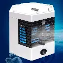 Mini Ventilador de Torre com Efeito da Ar Condicionado e Umidificador com Água