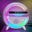 G-speaker Smart Station luminária LED Atmosfera RGB Luz Bluetooth Alto-Falante