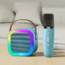 K12 caixa de som com microfone, Alto-falante Bluetooth Karaoke Brincadeiras em Familia