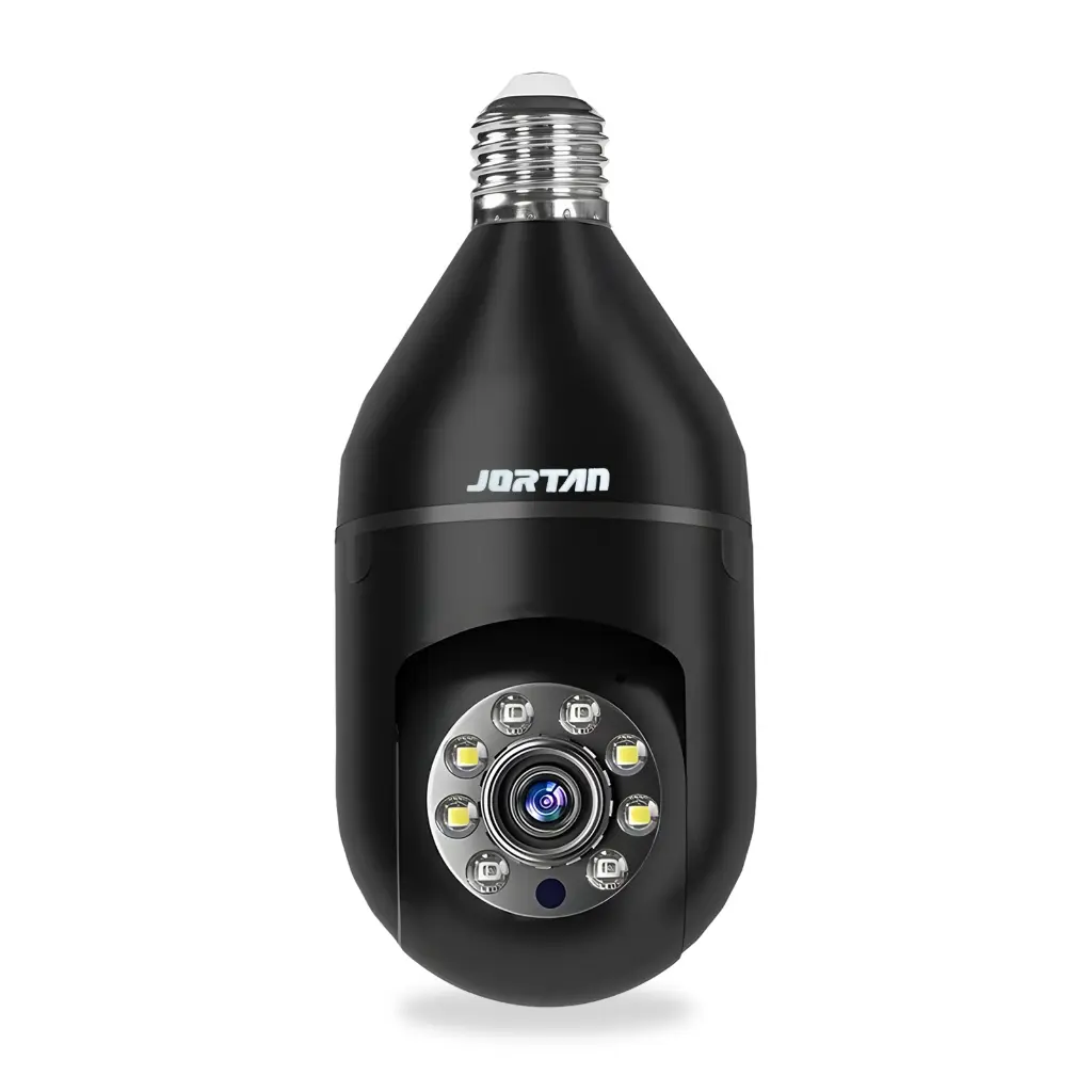 Kit Câmera Segurança 360 Infravermelho Sem Fio Wifi visão noturna microfone alto falante acesso remoto aplicativo