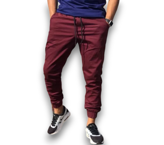 Calça Cargo Jogger Skinny sem bolsa