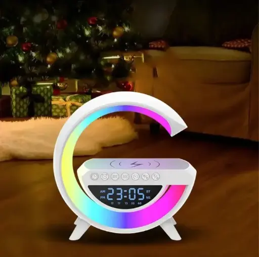G-speaker Smart Station luminária LED Atmosfera RGB Luz Bluetooth Alto-Falante
