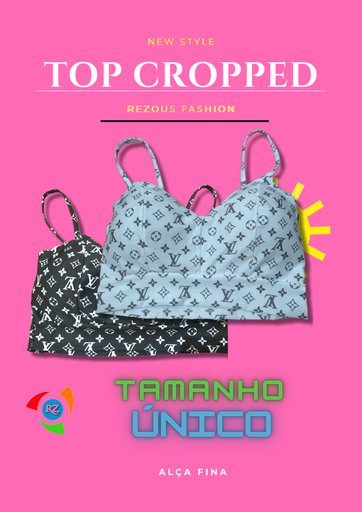 Cropped Alça fina