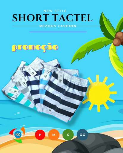 Short Tactel Lacoste